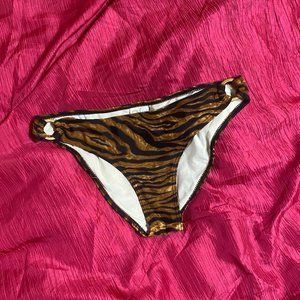 tiger print y2k bikini bottoms size 6/8